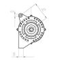 Генератор Volvo C30/C70/S60/S80/V60/V70/XC60/XC70/XC90 2.0-2.5D 07-18 (14V/180A) = 115412, фото 13 - интернет-магазин Auto-Mechanic