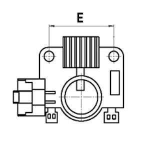 Реле генератора Mitsubishi Galant VIII 2.5 96-00 =138340