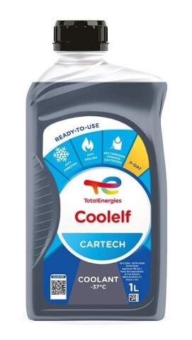 Антифриз Total Coolelf Cartech -37°C 1л Антифриз Total Coolelf Cartech -37°C 1л