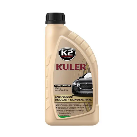 Антифриз K2 KULER GREEN концентрат (зелений), 1 літр Антифриз K2 KULER GREEN концентрат (зелений), 1 літр