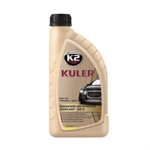 Антифриз K2 KULER YELLOW -35C (желтый), 1 литр