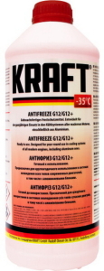 Антифриз KRAFT Automotive Red G12/G12+ -35C, 1,5 літри