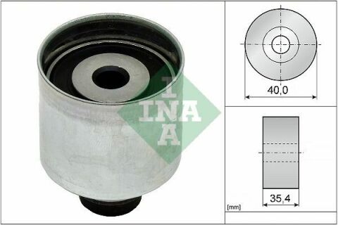 Ролик ГРМ паразитний VW Golf VI 09-14; AUDI A4 04-08; SKODA Octavia A5 04-13; FORD Galaxy 94-06; SEAT Leon 05-12; MITSUBISHI Lancer X 07-; JEEP Compass 06-16; DODGE Caliber 06-12; CHRYSLER Sebring 06-10