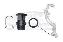 Запірна кришка, радіатор