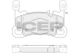 Колодки гальмівні (задні) Porsche Cayenne 17- (Brembo), фото 1 - интернет-магазин Auto-Mechanic