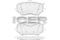 Колодки гальмівні (передні) Citroen Jumper 02-/Fiat Ducato/Peugeot Boxer 98- R15 (+датчик), фото 1 - інтерент-магазин Auto-Mechanic