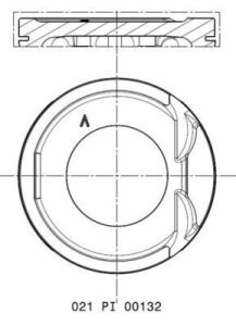 Поршень Renault Megane II-III/Scenic II-III 1.6 02- (79.5mm/STD)