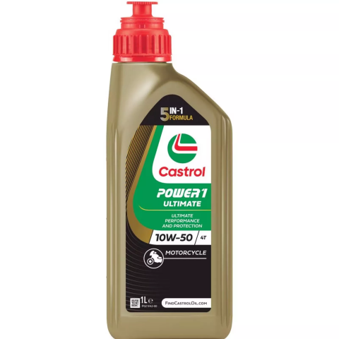 Моторна олива Castrol Power 1 Racing 4T 10W-50, 1 л Моторна олива Castrol Power 1 Racing 4T 10W-50, 1 л
