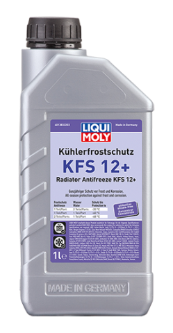 Антифриз LIQUI MOLY Kuhlerfrostschutz KFS 2001 Plus (G12+) красный (концентрат), 1 литр Антифриз LIQUI MOLY Kuhlerfrostschutz KFS 2001 Plus (G12+) красный (концентрат), 1 литр