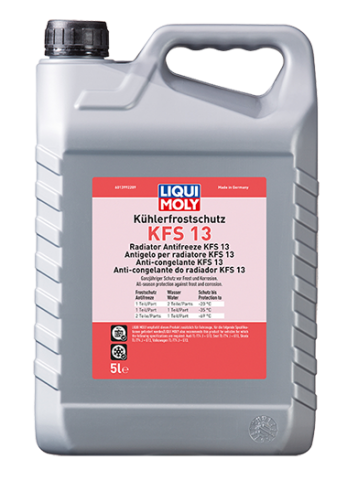 Антифриз LIQUI MOLY Kuhlerfrostschutz KFS 13 червоний (концентрат), 5 літрів