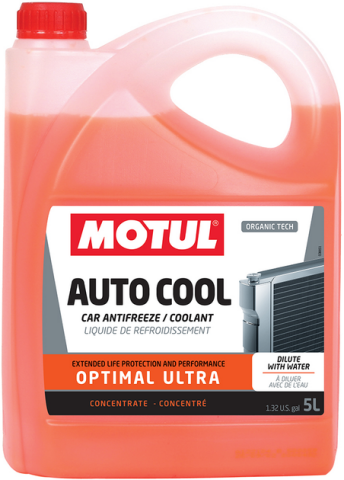 Антифриз MOTUL Auto Cool Optimal Ultra G12+ (помаранчевий) концентрат, 5 літрів