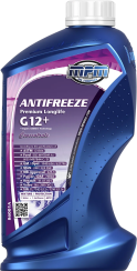 Антифриз MPM MOTORS Premium Longlife G12+ Concentrate (красный), 1 литр