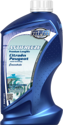 Антифриз MPM MOTORS Premium Longlife Citroën/Peugeot concentrate (темно-синий), 1 литр