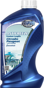 Антифриз MPM MOTORS Premium Longlife Citroën/Peugeot concentrate (темно-синий), 1 литр