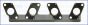 Прокладка випускного колектору FORD RANGER 2.5 TD 02-06, MAZDA B-SERIE (UN) 2.5 D 4WD 02-06, фото 2 - интернет-магазин Auto-Mechanic