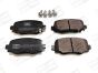 Гальмівні колодки задні FIAT 500X 2.0 D Multijet 14-18, JEEP RENEGADE SUV 2.0 CRD 14-, фото 1 - інтерент-магазин Auto-Mechanic