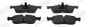 Комплект передних тормозных колодок LANDROVER Discovery Sport 2,0-2,2 14-, Range Rover Evoque 2,0-2,2 11-, фото 1 - интернет-магазин Auto-Mechanic