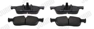 Комплект передних тормозных колодок LANDROVER Discovery Sport 2,0-2,2 14-, Range Rover Evoque 2,0-2,2 11-