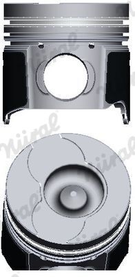 Поршень с кольцами и пальцем (80.5 / +0.50) RENAULT MEGANE III 1.9 dCi 08- (дизель) Поршень с кольцами и пальцем (80.5 / +0.50) RENAULT MEGANE III 1.9 dCi 08- (дизель)