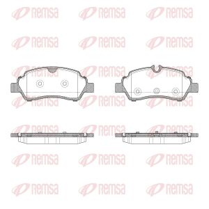 Тормозные колодки задние Ford Transit V363 2.2 TDCi 2013–2018