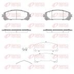 Тормозные колодки передние Toyota Camry 2.5 17–, RAV4 V 2.0 VVTi AWD 18– Тормозные колодки передние Toyota Camry 2.5 17–, RAV4 V 2.0 VVTi AWD 18–