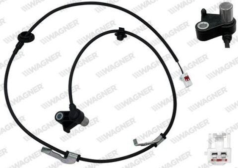 Датчик ABS задній лівий MAZDA Mazda 6 02- Датчик ABS задній лівий MAZDA Mazda 6 02-