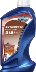 Антифриз MPM MOTORS Coolant Premium Longlife Concentrate G12++ (красный), 1 литр Антифриз MPM MOTORS Coolant Premium Longlife Concentrate G12++ (красный), 1 литр