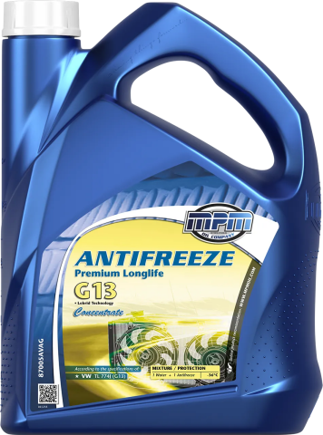 Антифриз MPM MOTORS Premium Longlife G13 Concentrate (червоний), 5 літрів Антифриз MPM MOTORS Premium Longlife G13 Concentrate (червоний), 5 літрів