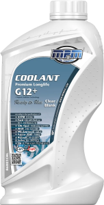 Антифриз MPM MOTORS Coolant Premium Longlife -40°C G12+ Ready to Use Clear / Blank, 1 літр