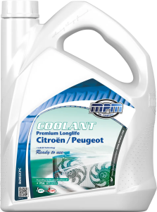 Антифриз MPM MOTORS Coolant Premium Longlife -40°C CPC Ready to Use (темно-синій), 5 літрів