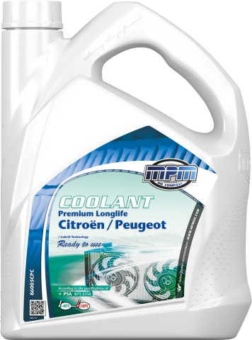 Антифриз MPM MOTORS Coolant Premium Longlife -40°C CPC Ready to Use (темно-синій), 5 літрів Антифриз MPM MOTORS Coolant Premium Longlife -40°C CPC Ready to Use (темно-синій), 5 літрів