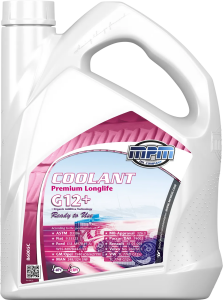Антифриз MPM MOTORS Coolant Premium Longlife -40°C G12+ Ready to Use (червоний), 5 літрів