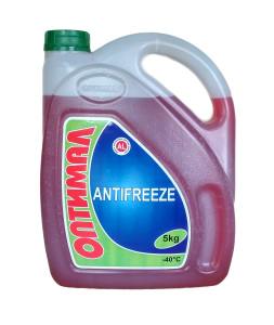 Антифриз OPTIMAL ОЖ-40 червоний (готовий), 5 літрів