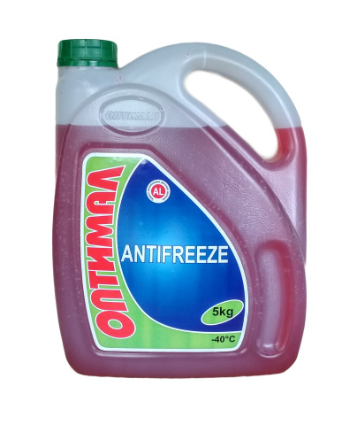 Антифриз OPTIMAL ОЖ-40 червоний (готовий), 5 літрів Антифриз OPTIMAL ОЖ-40 червоний (готовий), 5 літрів