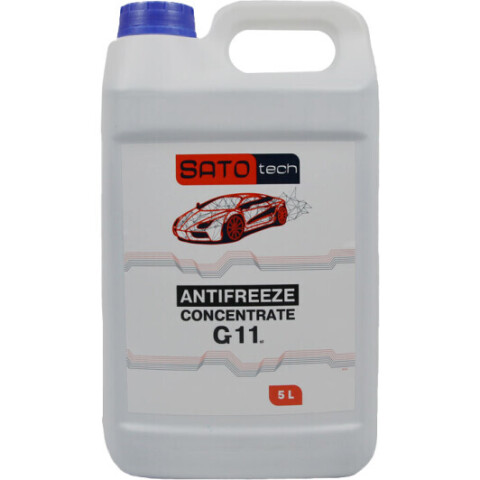Антифриз SATO tech Ready Mix G11 синій (-35с), 5 літрів Антифриз SATO tech Ready Mix G11 синій (-35с), 5 літрів