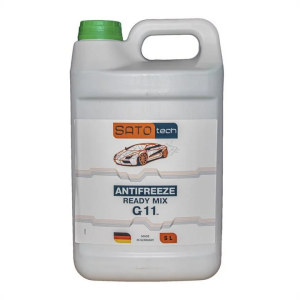 Антифриз SATO tech Ready Mix G11 зеленый (-35с), 5 литров