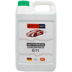 Антифриз SATO tech G11 зелений (-80с), 5 літрів