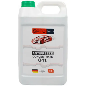 Антифриз SATO tech G11 зеленый (-80с), 5 литров