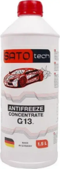 Антифриз SATO tech G13 фиолетовый (-80с), 1,5 литра