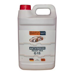 Антифриз SATO tech Ready Mix G13 фиолетовый (-35с), 5 литров