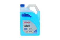 Антифриз SOLGY (синій) G11 -35°C (готовий до застосування), 4 літри