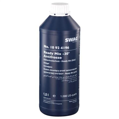 Антифриз SWAG Ready Mix -30 C (синій) G11, 1,5 літра Антифриз SWAG Ready Mix -30 C (синій) G11, 1,5 літра