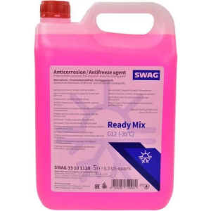 Антифриз SWAG Ready Mix -35°C (красный) G12, 5 литров