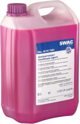Антифриз SWAG концентрат G12++ (фиолетовый), 5 литров Антифриз SWAG концентрат G12++ (фиолетовый), 5 литров