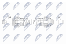 Приводний вал Alfa Romeo Stelvio 2Wd,4Wd Q4 2.0T,2.2D 16-