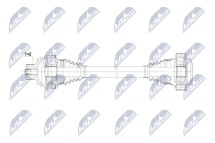 Приводний вал Audi A4 07-, A5 07-