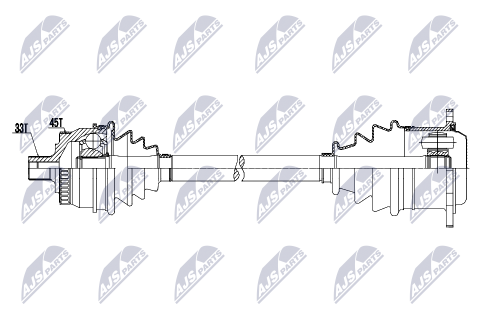 Приводний вал Audi A4 1.8T,1.9Tdi 95-, Vw Passat 1.8T,2.3Vr5,1.9Tdi 96-, Skoda Superb I 1.8T Приводний вал Audi A4 1.8T,1.9Tdi 95-, Vw Passat 1.8T,2.3Vr5,1.9Tdi 96-, Skoda Superb I 1.8T