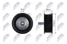 Натяжний ролик, поліклиновий ремінь Audi A8, Vw Passat, Phaeton, Touareg 6.0 W12 01-