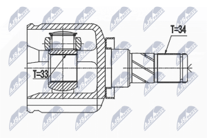 Шарнирный комплект, приводной вал Bmw 118I 19-, X1 Sdrive 18I 15-, X2 Sdrive18I 18-, 2 Active Tourer