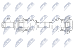 Приводний вал Bmw 3 Touring E91 316I,318I,329I 05-, 3 Cabrio E93 318I,320I 06-